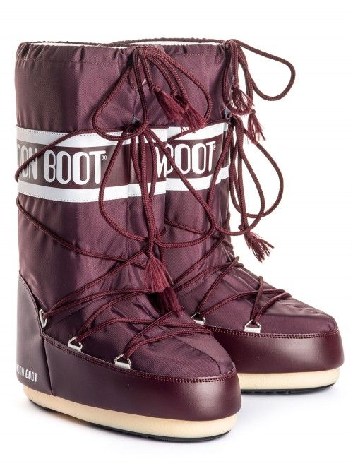 Мунбуты Tecnica Moon Boot Nylon burgundy
