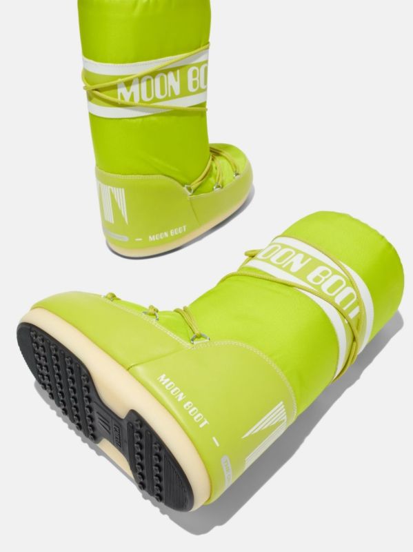 Детские мунбуты Tecnica Moon Boot Nylon junior lime