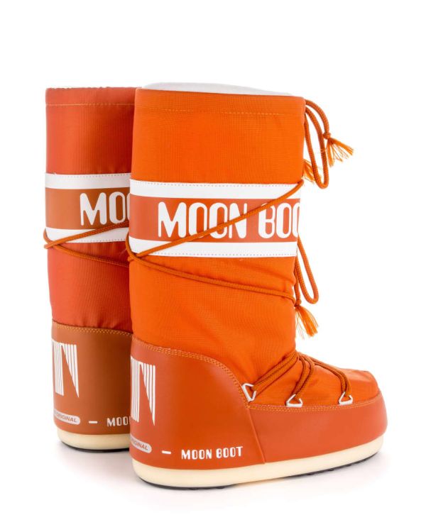 Детские мунбуты Tecnica Moon Boot Nylon junior orange
