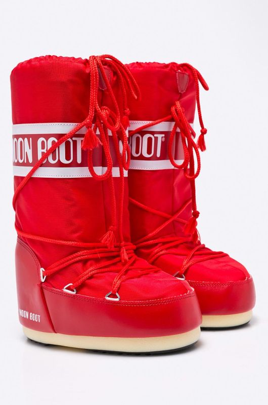 Детские мунбуты Tecnica Moon Boot Nylon junior red